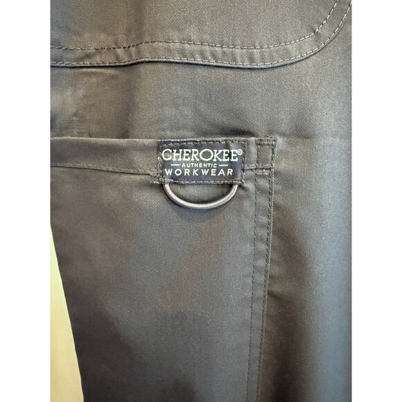 NWT Grey Workwear Flare Scrub Pants - Size S - Cherokee - Picture 2 of 3